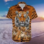 Awesome Tiger Hawaiian Aloha Shirts #151220H