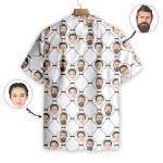 Beard Personalized Couples Face Hawaiian Aloha Shirts #H