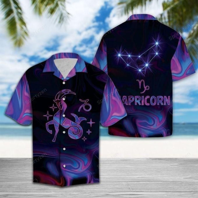 Amazing Capricorn Horoscope Hawaiian Shirt Zodiac Birthday Gifts