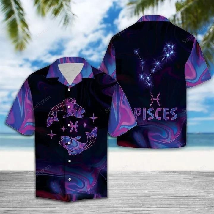 Amazing Pisces Horoscope Hawaiian Shirt Zodiac Birthday Gifts Amazing Pisces Horoscope Hawaiian Shirt Zodiac Birthday Gifts