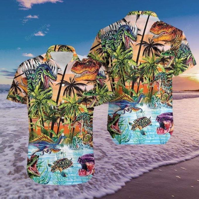 Always Be Dinosaur Hawaiian Aloha Shirts #311L