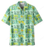 Awesome Tiki Baby Yoda Unisex Hawaiian Aloha Shirts #2621DH