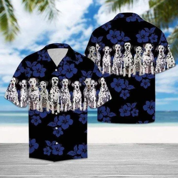 Amazing Dalmatian Dog Lover Christmas Hawaiian Shirt Ver 284