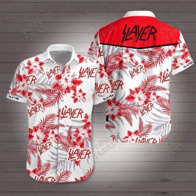 Slayer Rock Band Hawaiian Shirt Ver 268