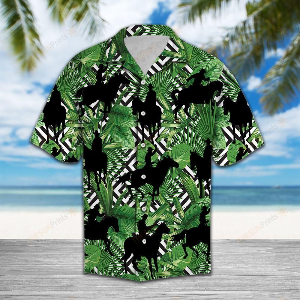 Summer Exotic Jungle Tropical Cowboy Hawaiian Shirt Ver 403 Summer Exotic Jungle Tropical Cowboy Hawaiian Shirt Ver 403