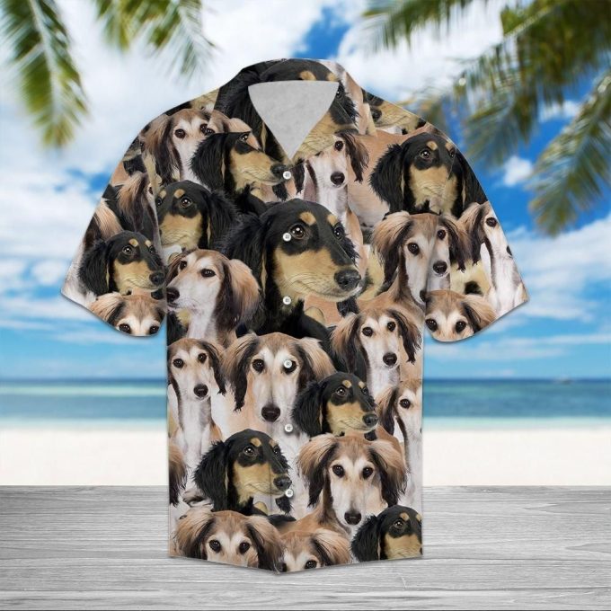 Saluki Awesome D0207Hawaiian Shirt Ver 151