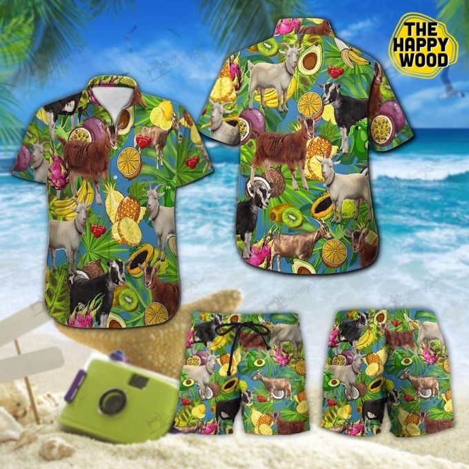 Goat Combo Hawaiian Shirt Ver 179