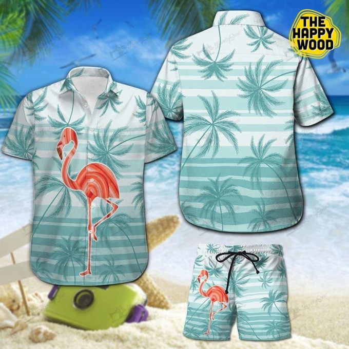 Flamingo Combo Hawaiian Shirt Ver 283