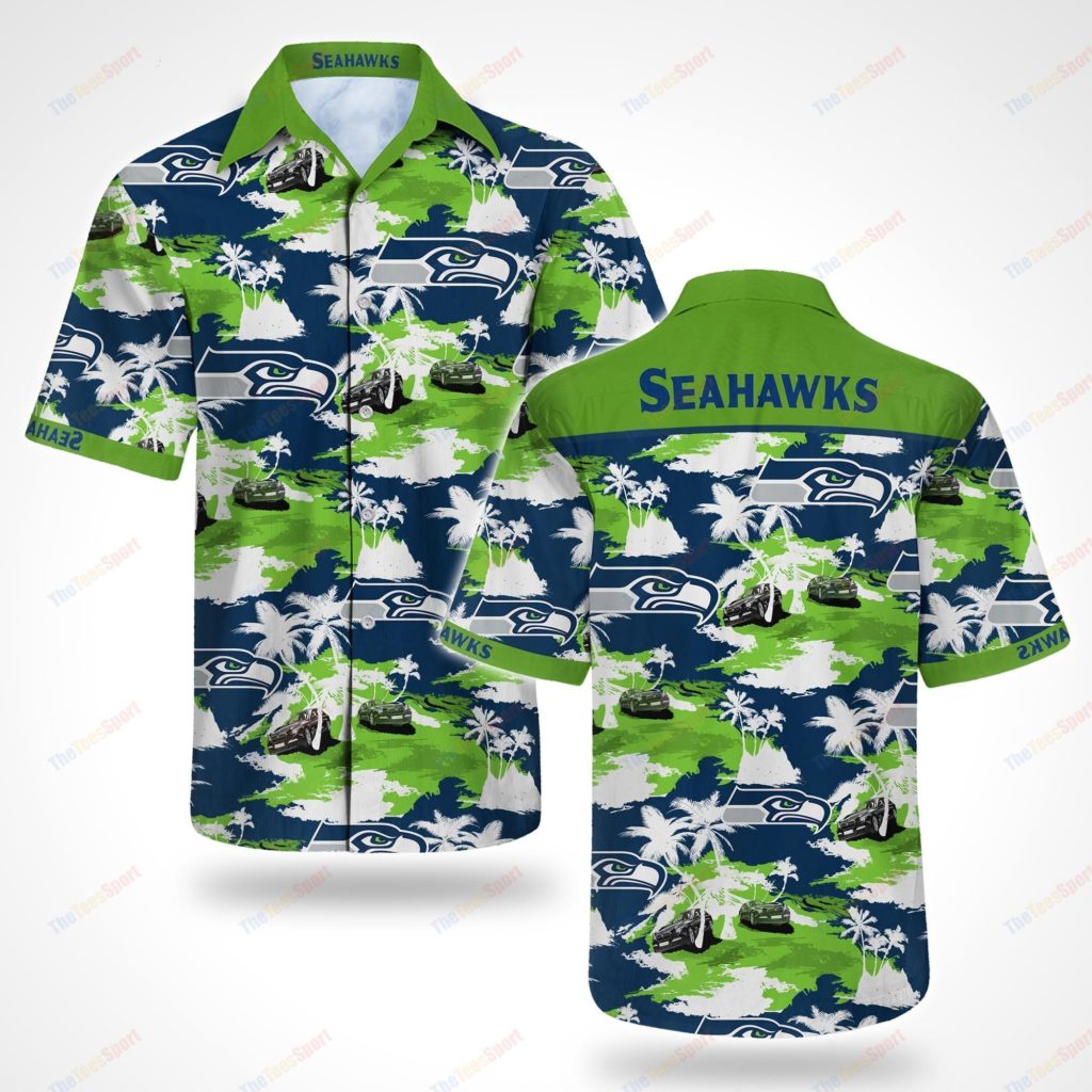 Seattle Seahawks Flower Hawaiian Shirt Ver 128 Seattle Seahawks Flower Hawaiian Shirt Ver 128