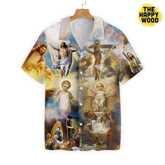 The Life Of Jesus Hawaiian Shirt Ver 373