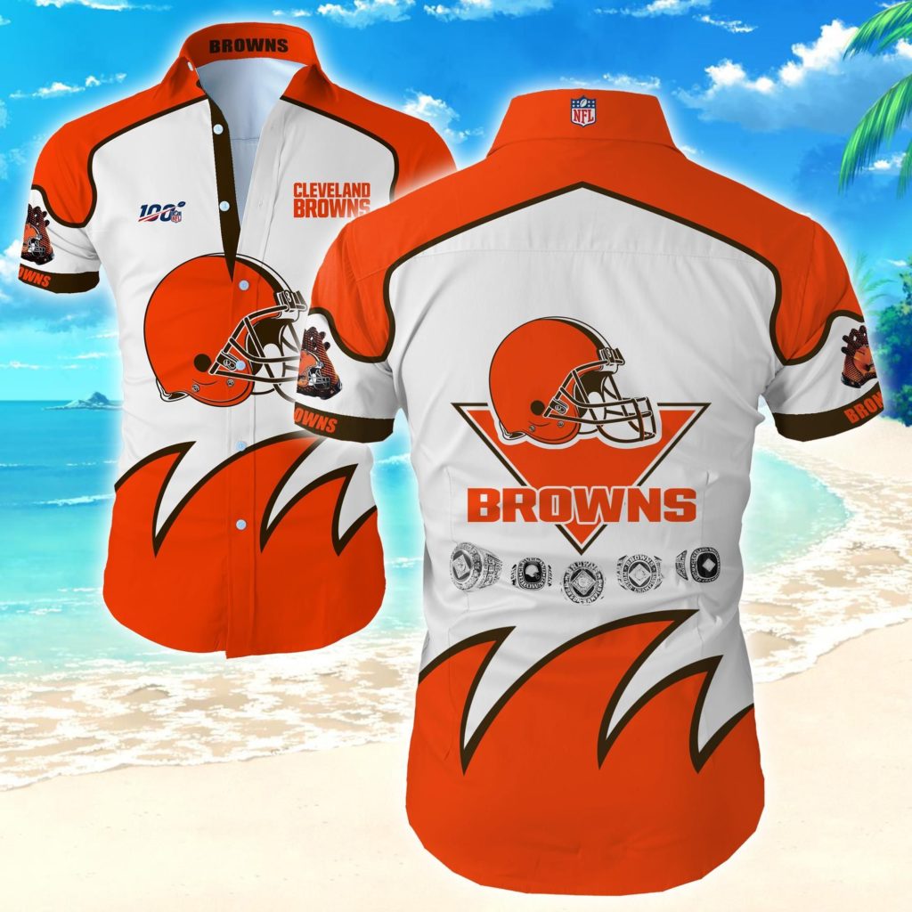 Cleveland Browns Hawaiian Shirt Ver 482 Cleveland Browns Hawaiian Shirt Ver 482
