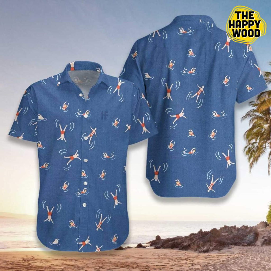 Holiday Vocation Swimming Hawaiian Shirt Ver 247