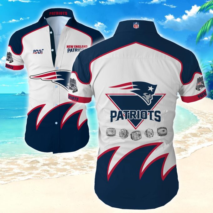 New England Patriots Hawaiian Shirt Ver 23