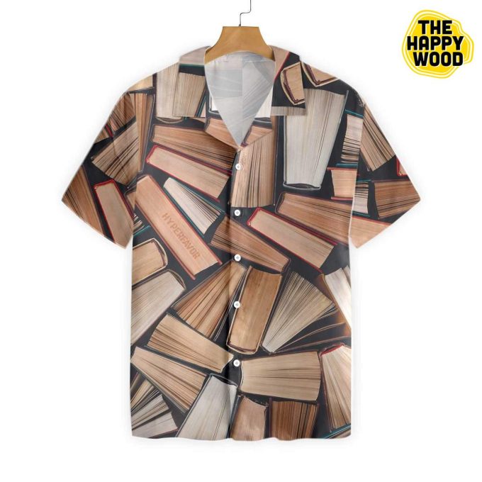 Book Pattern Hawaiian Shirt Ver 452