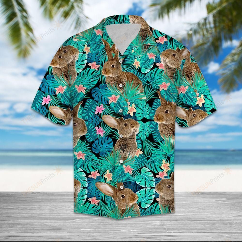 Rabbit Tropical Hawaiian Shirt Ver 98 Rabbit Tropical Hawaiian Shirt Ver 98