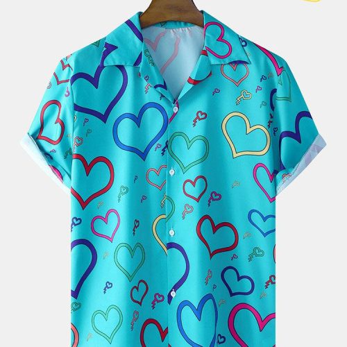 Heart Graphics Hawaiian Shirt Ver 95