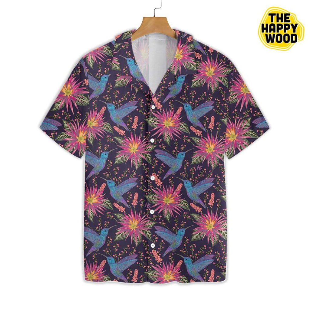 Hummingbird Tropical Hawaiian Shirt Ver 114