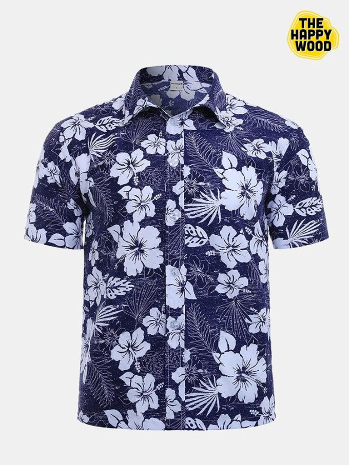 Floral Tropical Hawaiian Shirt Ver 402