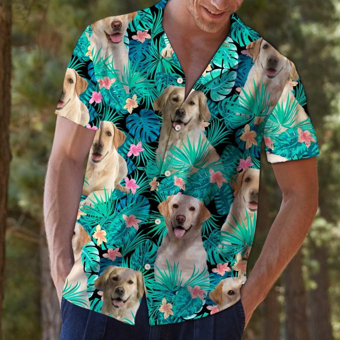 Labrador Retriever Tropical T0207Hawaiian Shirt Ver 295