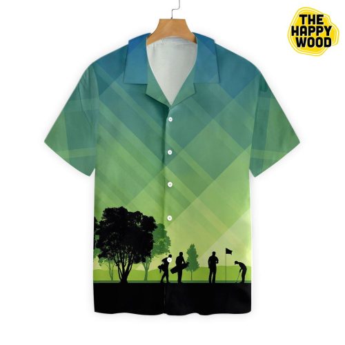 Golf Stock Illustration Hawaiian Shirt Ver 24