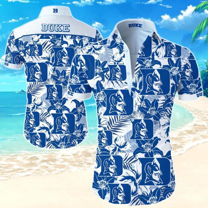 Duke Blue Devils Hawaiian Shirt Ver 51