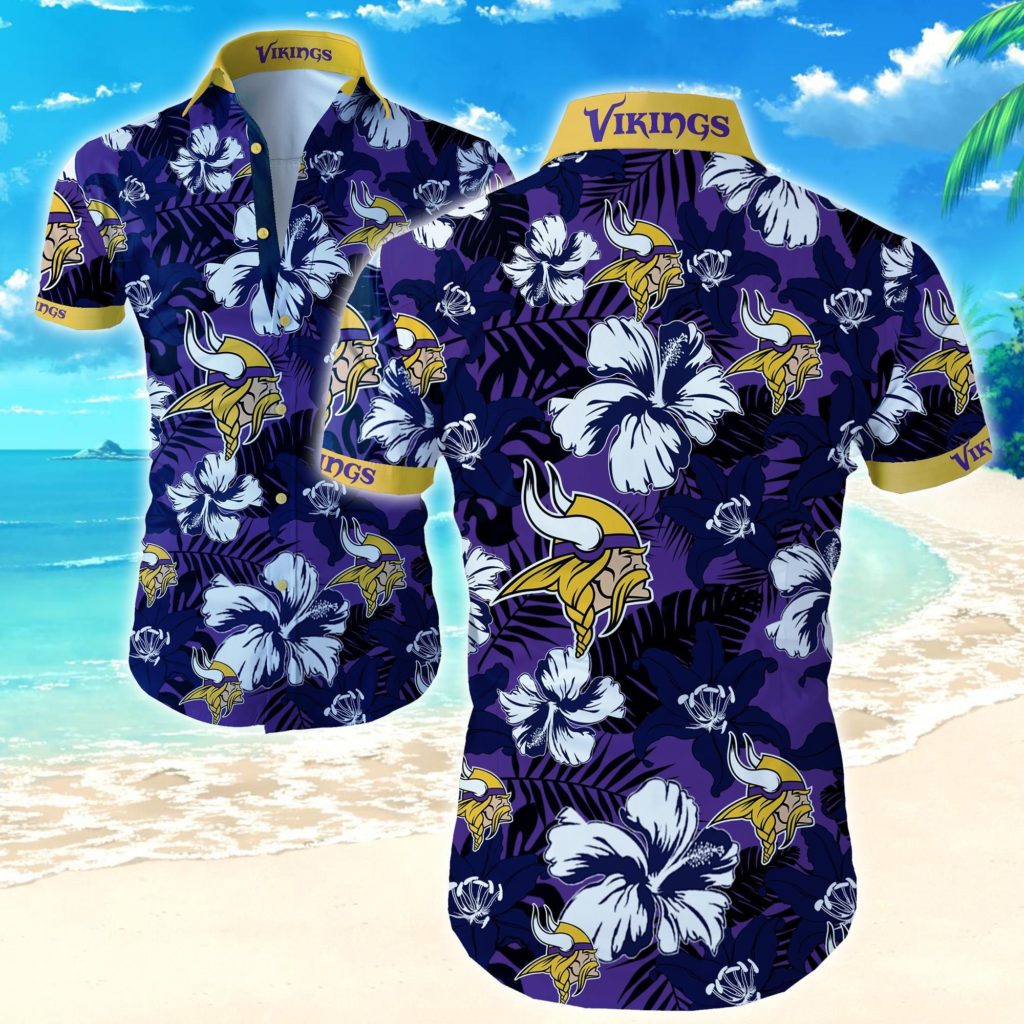 Minnesota Vikings Hawaiian Shirt Ver 421