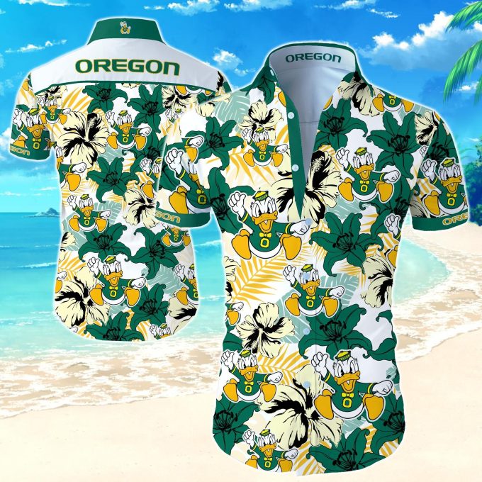 Oregon Ducks Hawaiian Shirt Ver 492