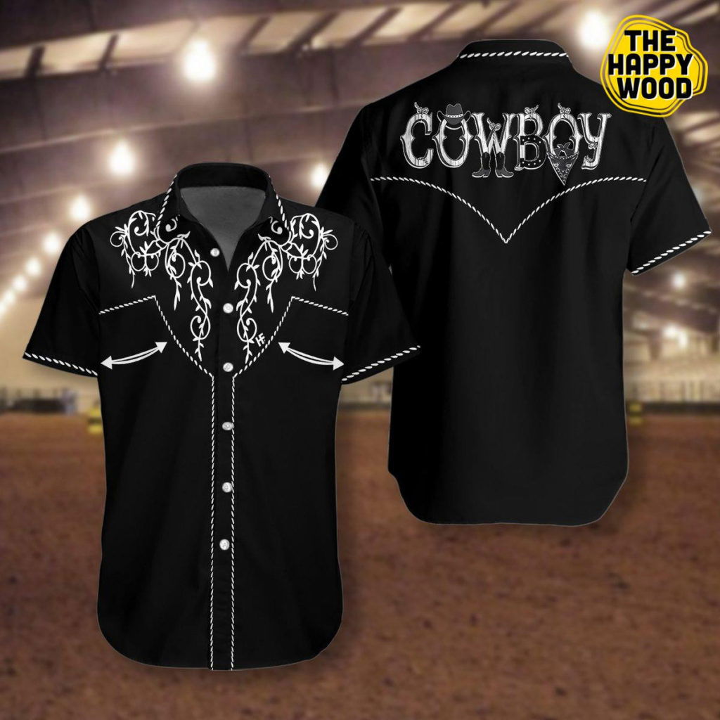 Cowboy Rodeo Texture Hawaiian Shirt Ver 53 Cowboy Rodeo Texture Hawaiian Shirt Ver 53
