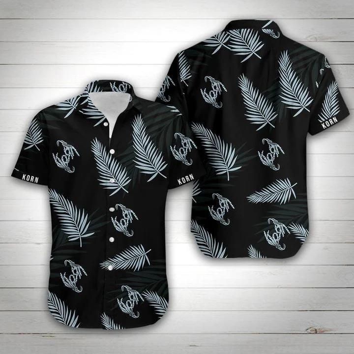 Korn Band Floral Hawaiian Shirt Ver 402 Korn Band Floral Hawaiian Shirt Ver 402