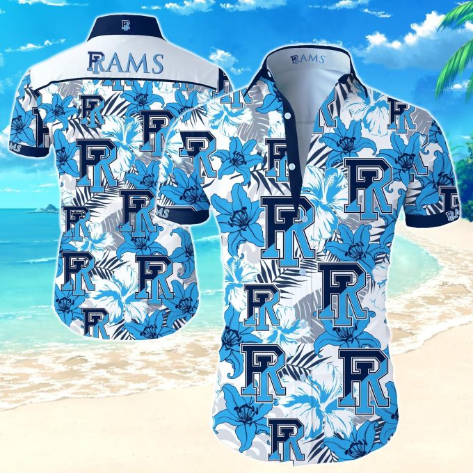 Rhode Island Rams Hawaiian Shirt Ver 496