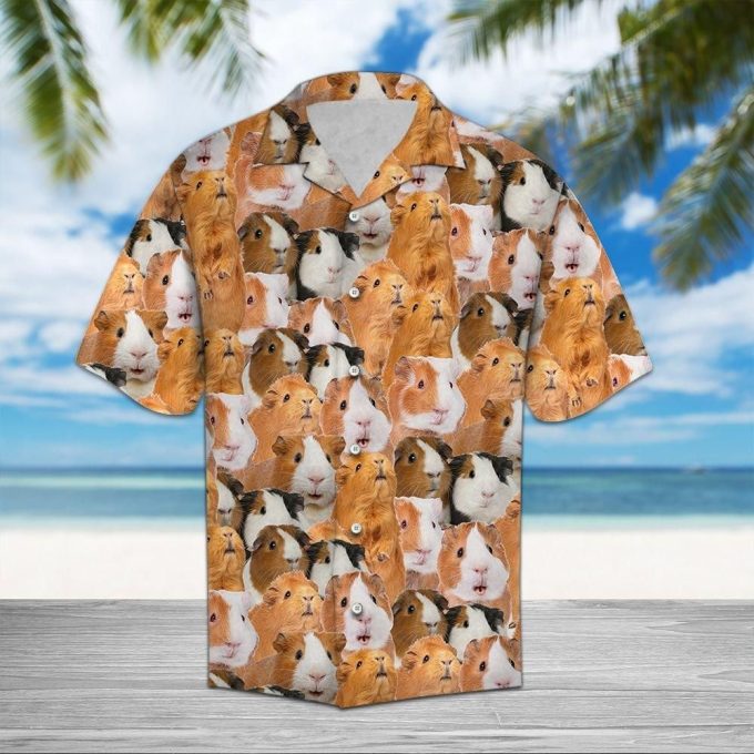 Guinea Pig Awesome D0307Hawaiian Shirt Ver 275