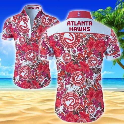 Nba Atlanta Hawks Hawaiian Shirt Ver 90