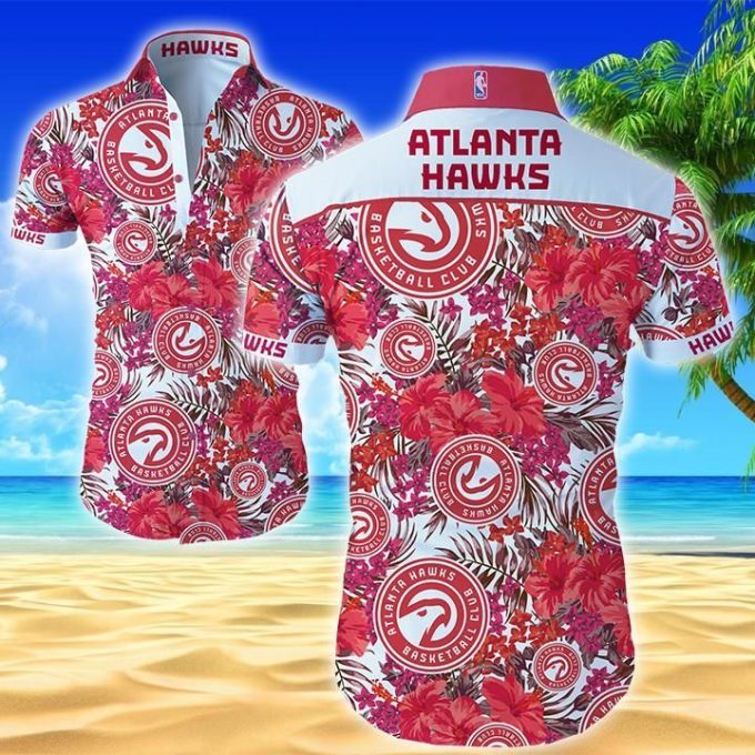 Nba Atlanta Hawks Hawaiian Shirt Ver 90