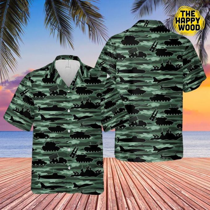 Army Equipment Hawaiian Shirt Ver 214