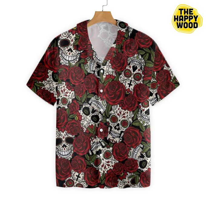 Rose Skull Mexico Hawaiian Shirt Ver 232