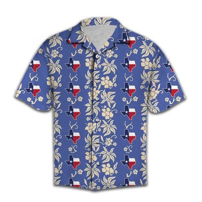 Texas Pattern Hawaiian Shirt Ver 84