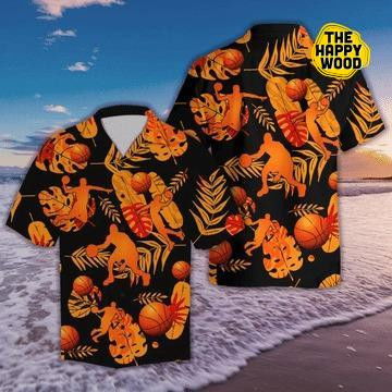 Basketball Tropical Hawaiian Shirt Ver 202