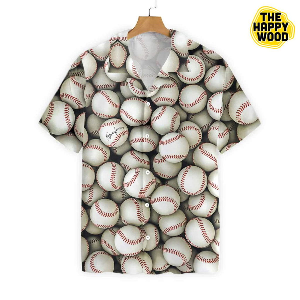 Baseball Pattern Hawaiian Shirt Ver 188