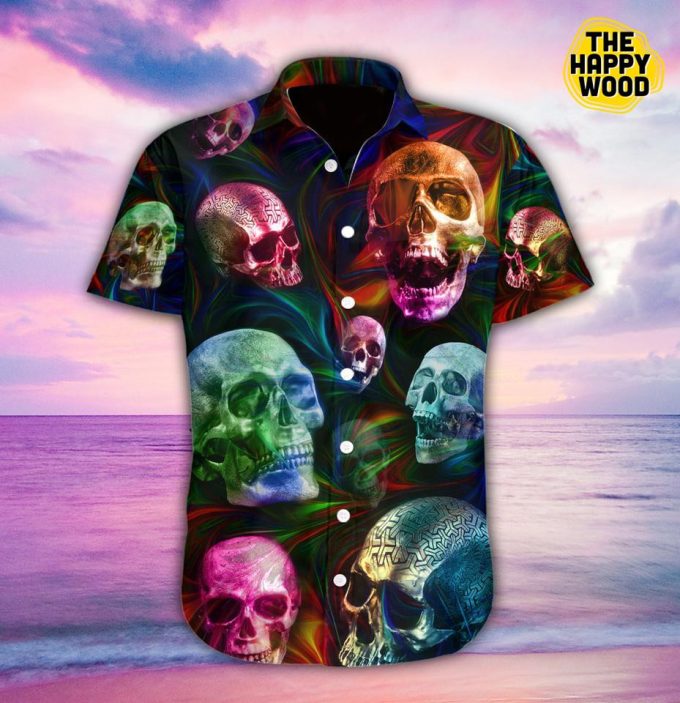 Skull Fantasy Hawaiian Shirt Ver 328