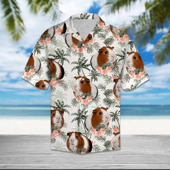 Guinea Pig Tropical Vintage Hawaiian Shirt Ver 431