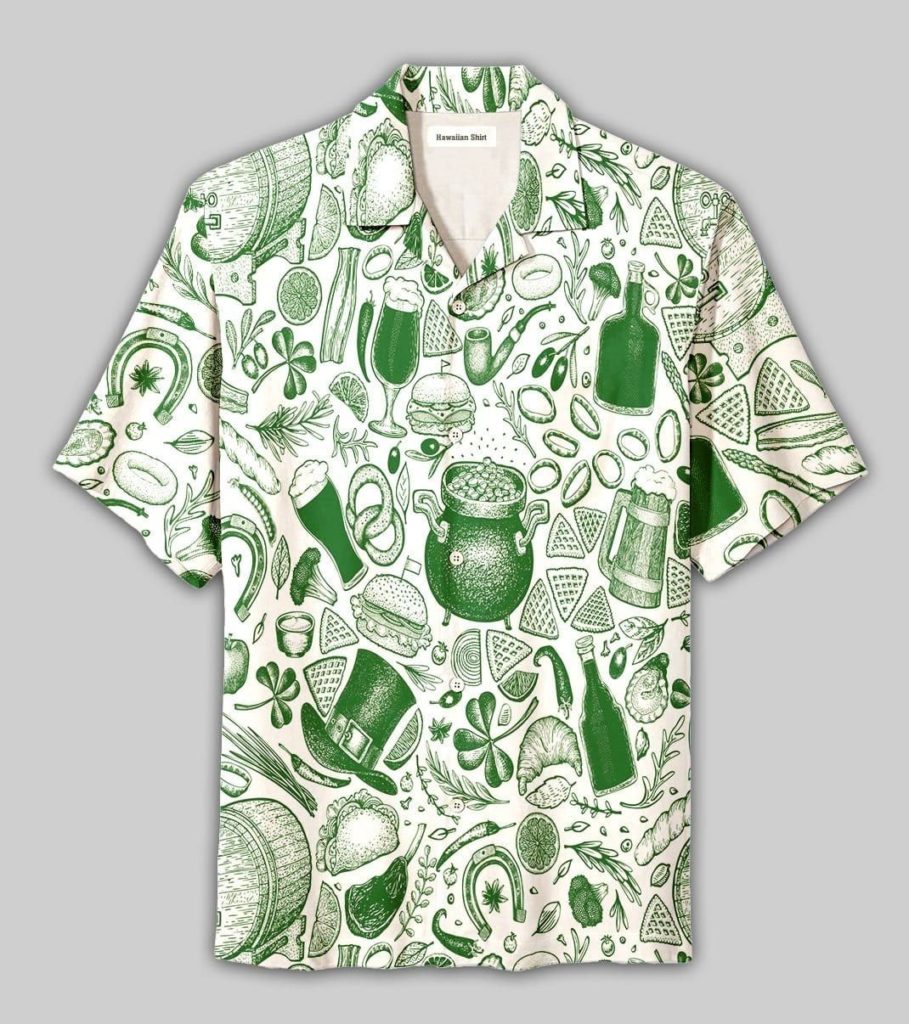 Hearty Dining Table Funny Irish Unisex Hawaiian Shirt Ver 216