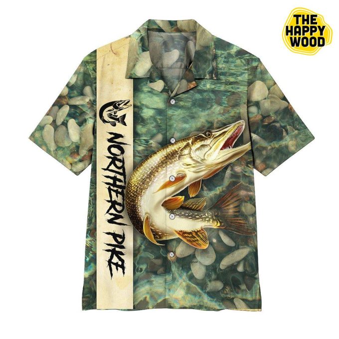 Northern Pike Fishing 3D Hawaiian Shirt Ver 443