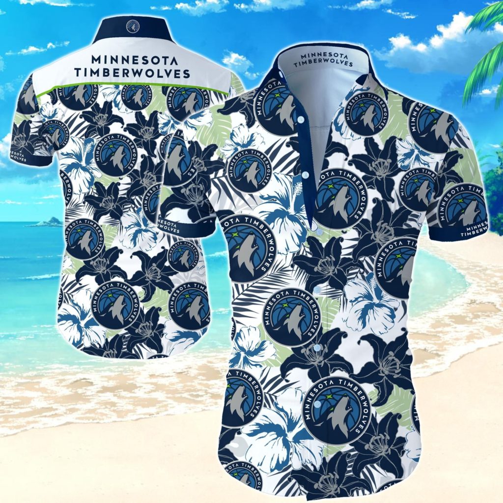 Minnesota Timberwolves Hawaiian Shirt Ver 17