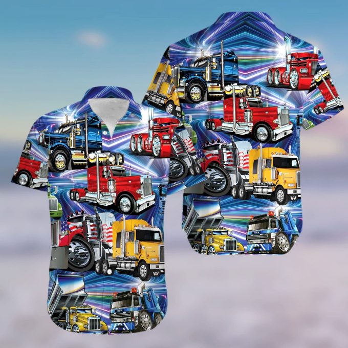 Amazing Trucks Are Like Kisses You Can’T Just Have One Unisex Hawaiian Shirt Ver 411