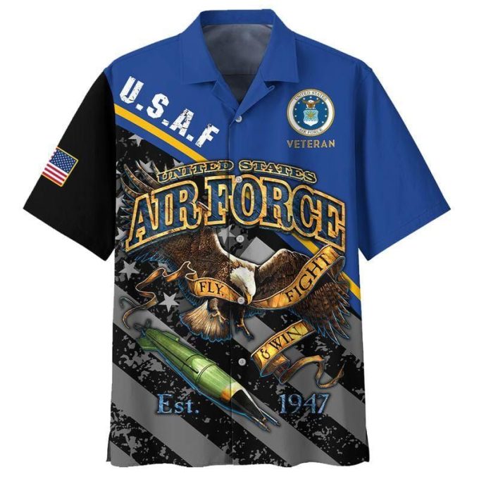 Us Air Force Is To Fly, Fight And Win Hawaiian Shirt Ver 128