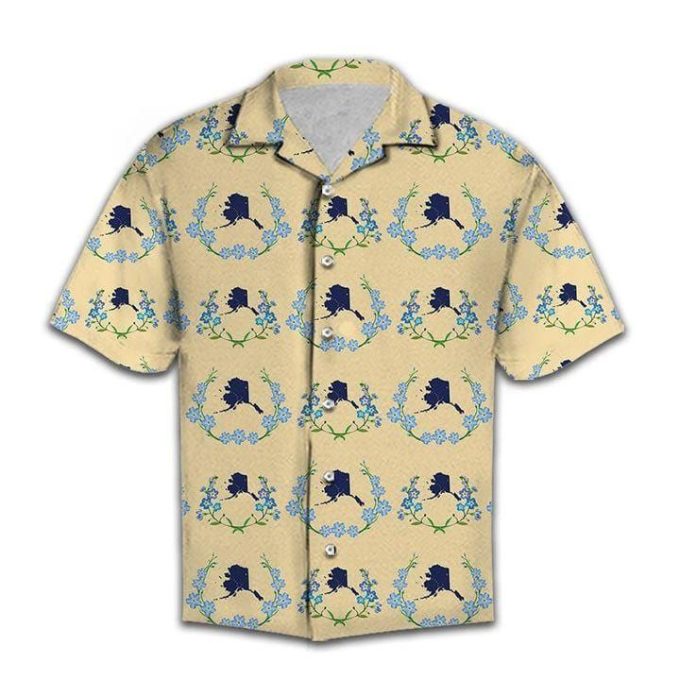 Forget Me Not Alaska Hawaiian Shirt Ver 85