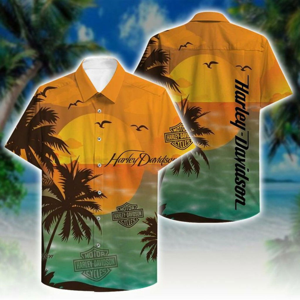 Harley Davidson Hawaiian Shirt Ver 472