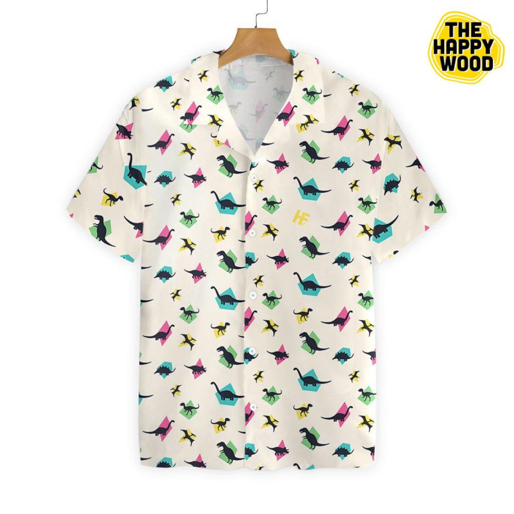 Dinosaur Shapes Hawaiian Shirt Ver 272