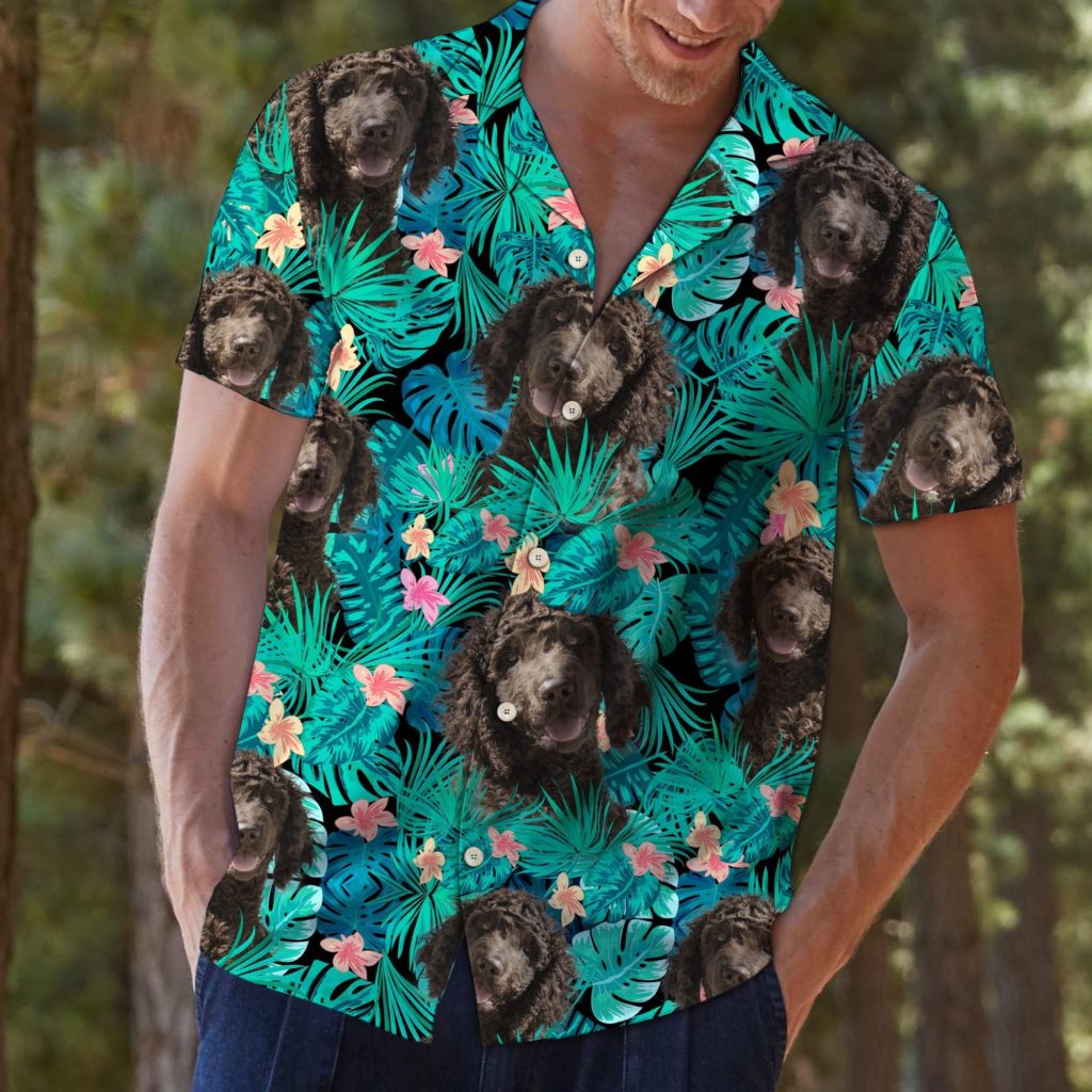 Irish Water Spaniel Tropical T0807Hawaiian Shirt Ver 342