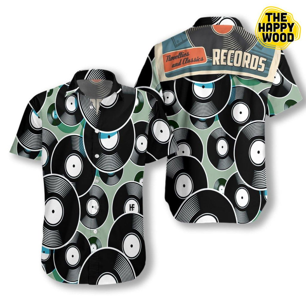 Vintage Vinyl Hawaiian Shirt Ver 91